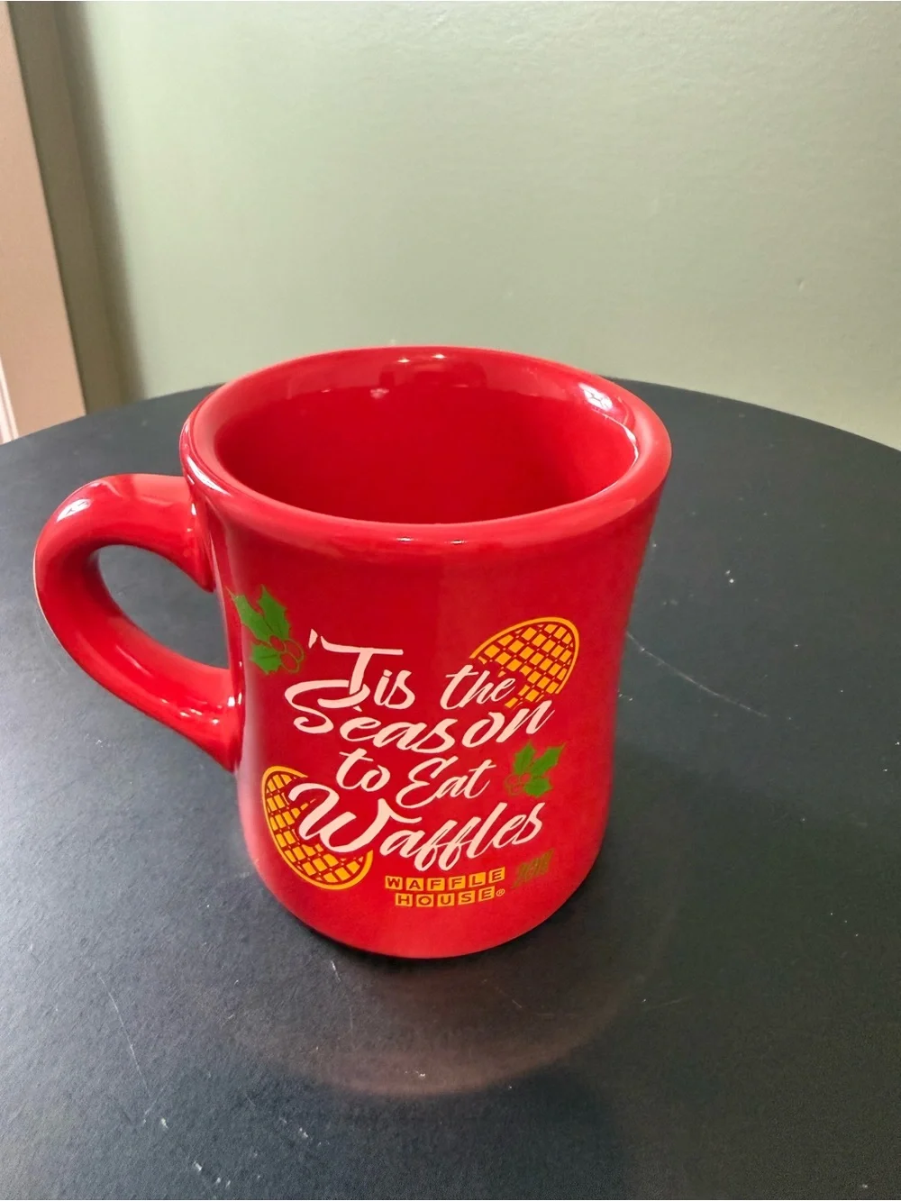 Waffle House Christmas Mug Tis the Season